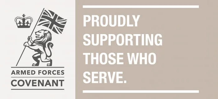 Proudly supporting those who serve.